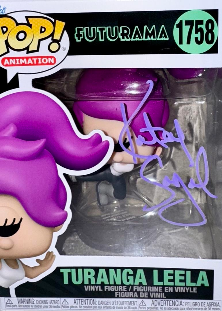 Katey Sagal Signed Funko Pop #1758 "Turanga Leela" (Futurama) - OC Celebrity Marketing #01